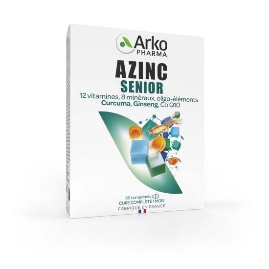 Arkopharma Azinc Senior 30 comprimés