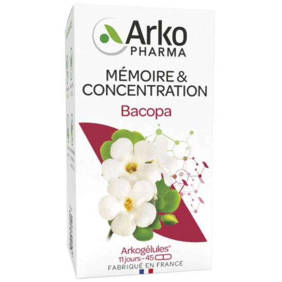Arkopharma Arkogélules Bacopa 45 gélules