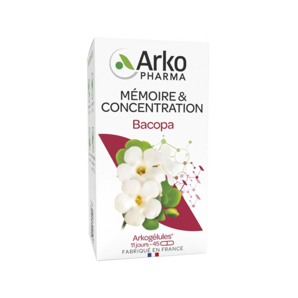 Arkopharma Arkogélules Bacopa 45 gélules