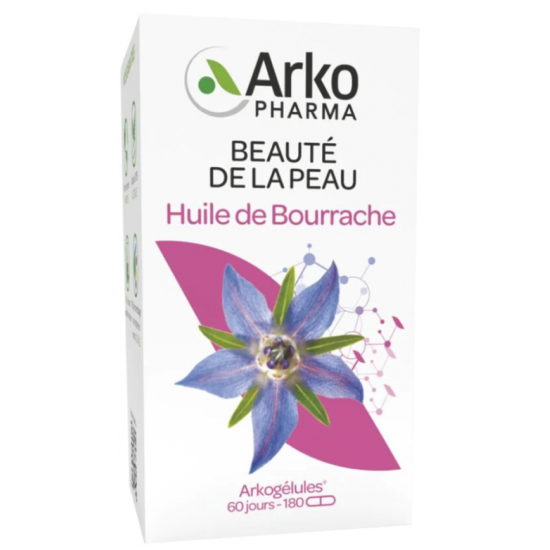 Arkopharma huile de bourrache 180 capsules