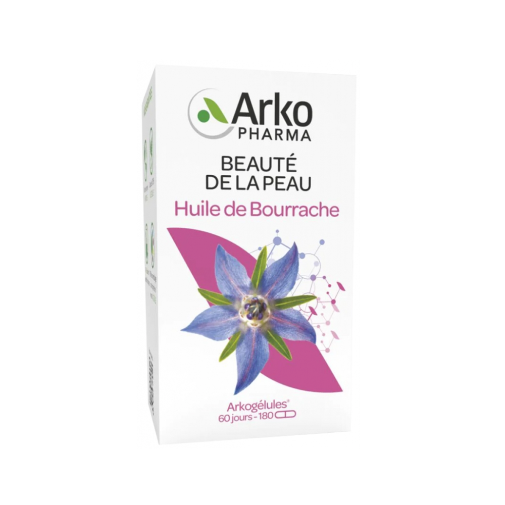 Arkopharma huile de bourrache 180 capsules