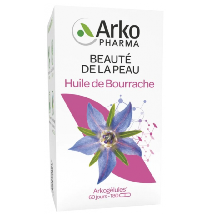 Arkopharma huile de bourrache 180 capsules