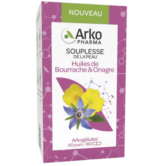 Arkopharma Arkogélules Bourrache & Onagre