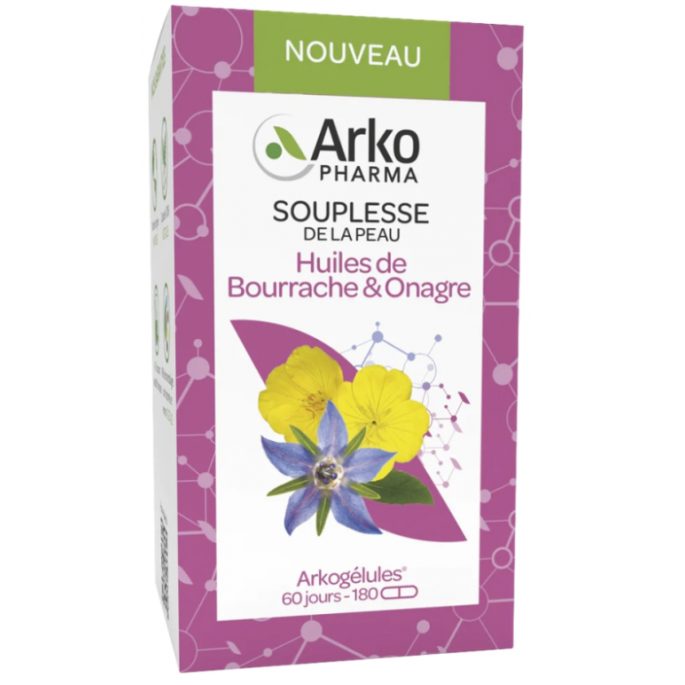 Arkopharma Arkogélules Bourrache & Onagre