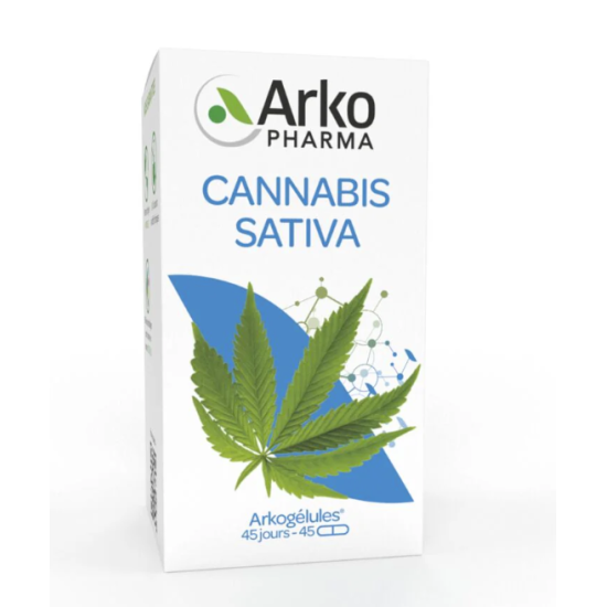 Arkopharma Arkogélules Cannabis Sativa 45 gélules