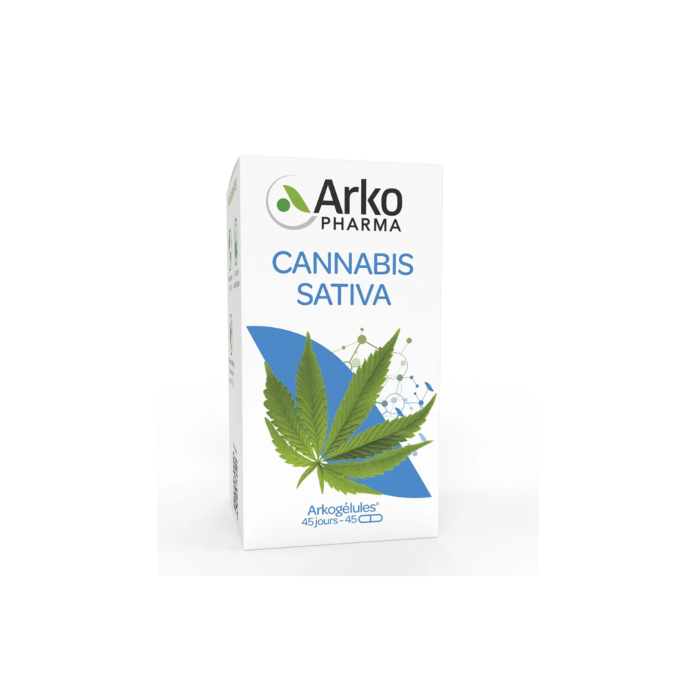 Arkopharma Arkogélules Cannabis Sativa 45 gélules