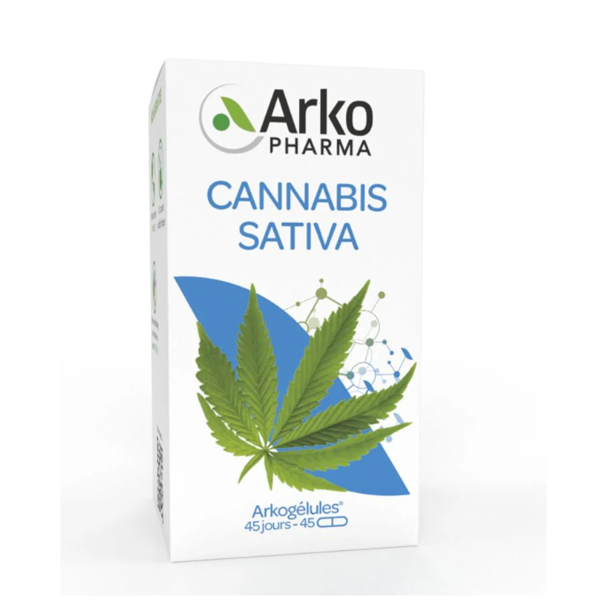 Arkopharma Arkogélules Cannabis Sativa 45 gélules