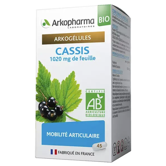 Arkopharma Arkogélules Cassis 45 gélules
