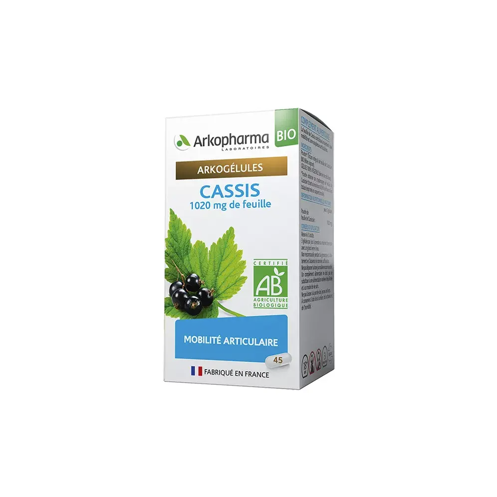 Arkopharma Arkogélules Cassis 45 gélules
