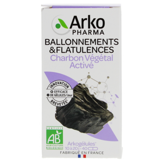 Arkopharma Arkogélules Charbon Végétal Activé BIO