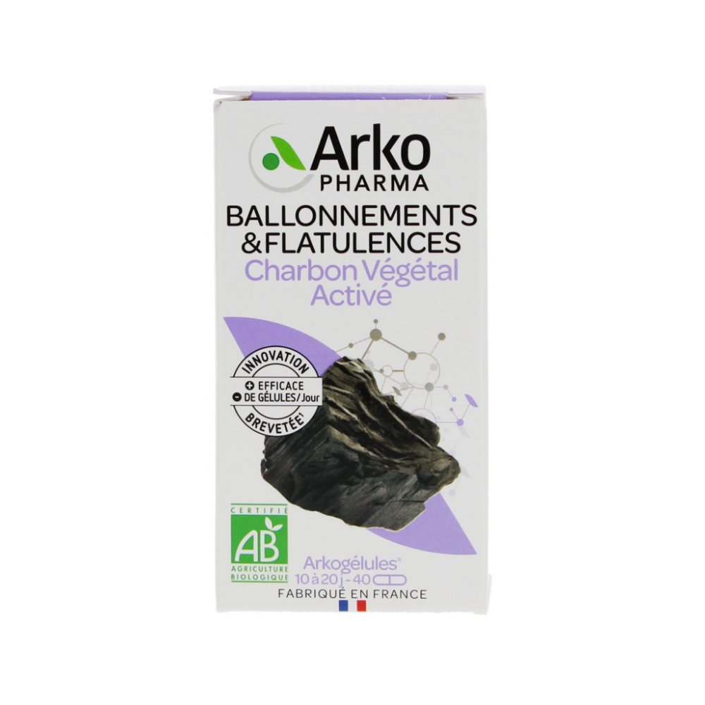 Arkopharma Arkogélules Charbon Végétal Activé BIO