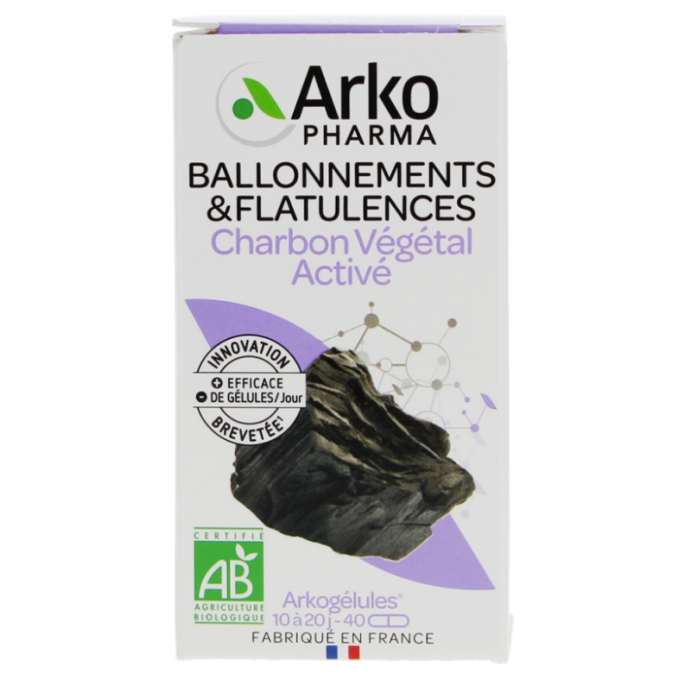Arkopharma Arkogélules Charbon Végétal Activé BIO
