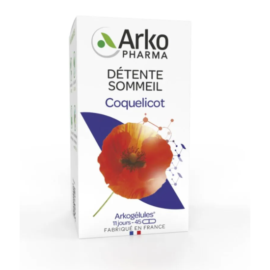 Arkopharma Coquelicot 45 gélules