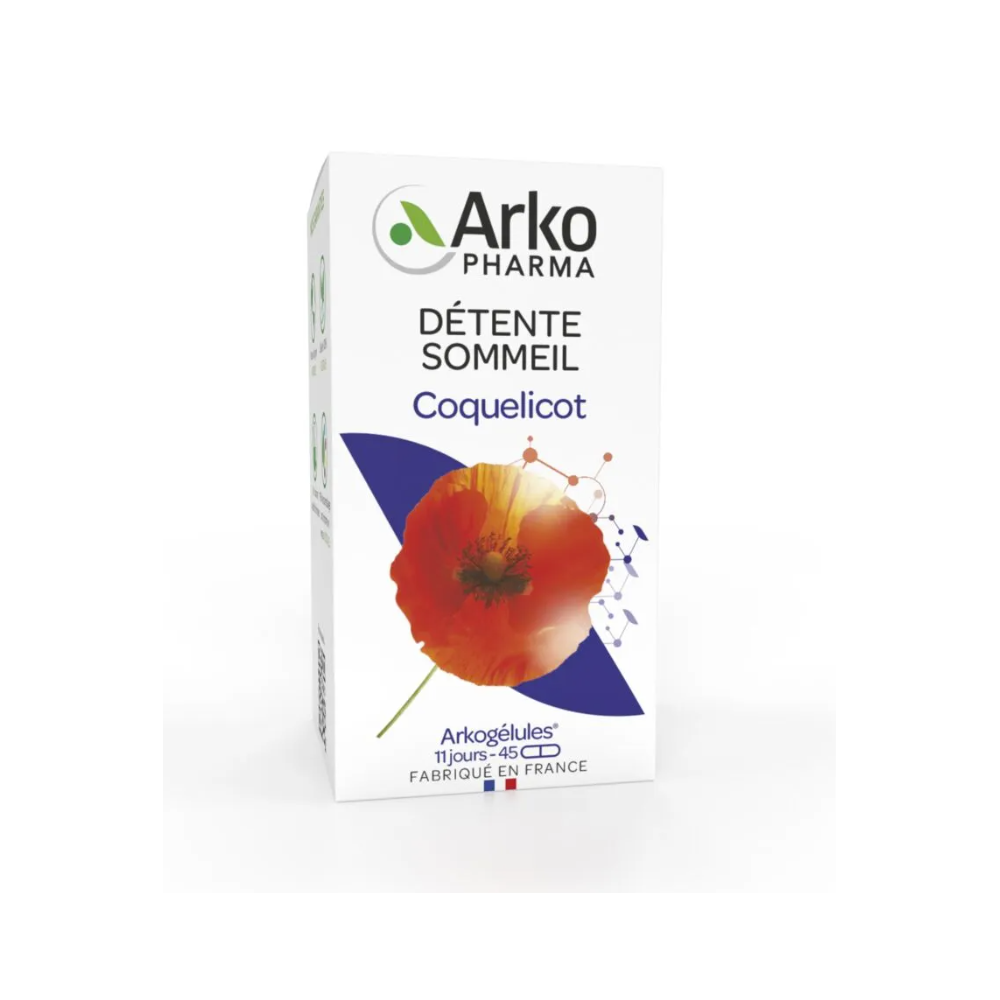 Arkopharma Coquelicot 45 gélules