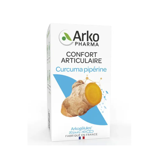 Arkopharma Curcuma Piperine Bio 40 gélules