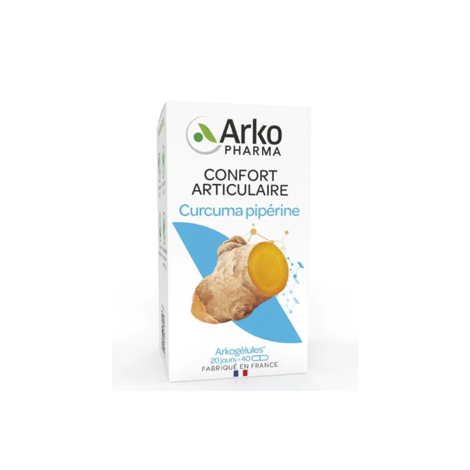 Arkopharma Curcuma Piperine Bio 40 gélules