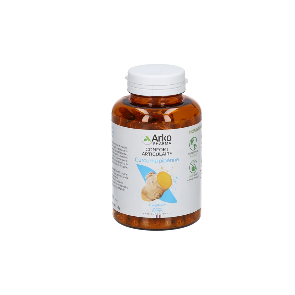 Arkopharma Curcuma Piperine Bio 130 gélules