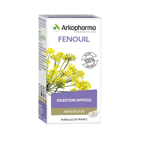 Arkopharma Arkogélules Fenouil 45 gélules
