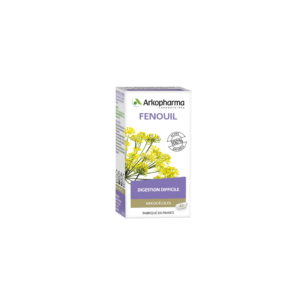Arkopharma Arkogélules Fenouil 45 gélules