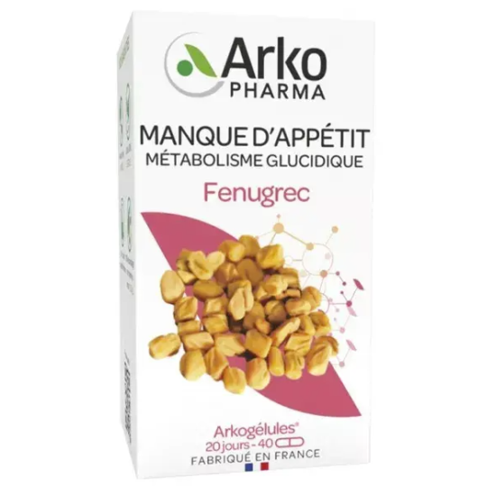 Arkopharma Fenugrec Bio 40 gélules