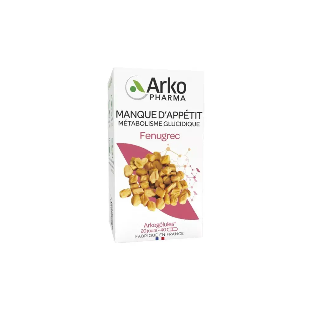 Arkopharma Fenugrec Bio 40 gélules