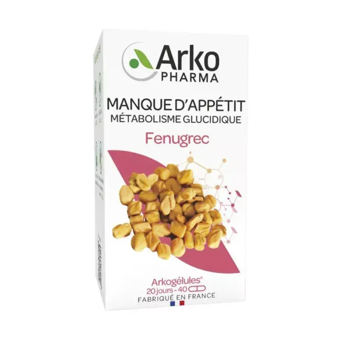 Arkopharma Fenugrec Bio 40 gélules
