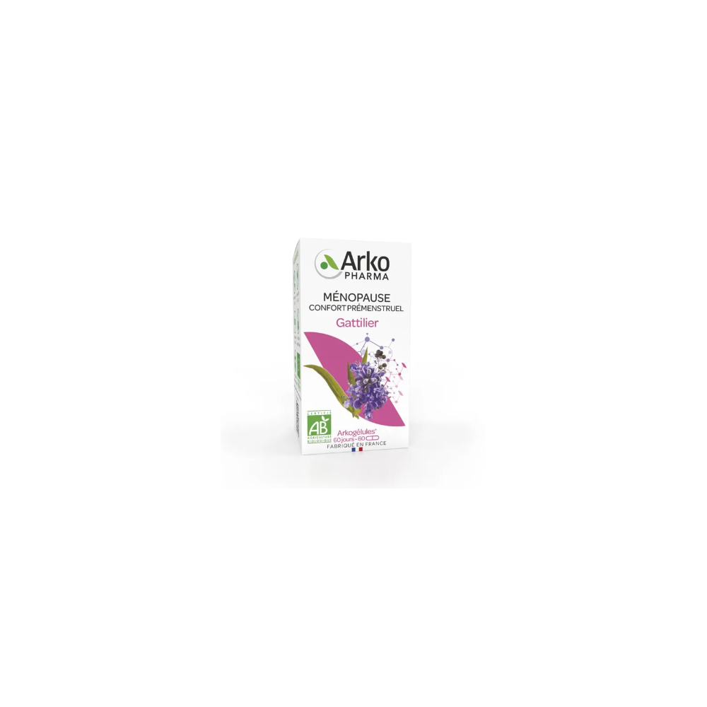 Arkopharma Arkogélules Gattilier 60 gélules