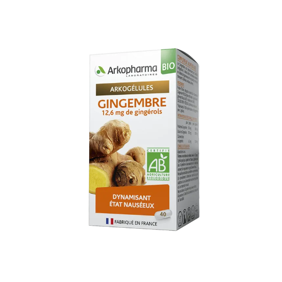 Arkopharma Arkogélules Gingembre 40 gélules