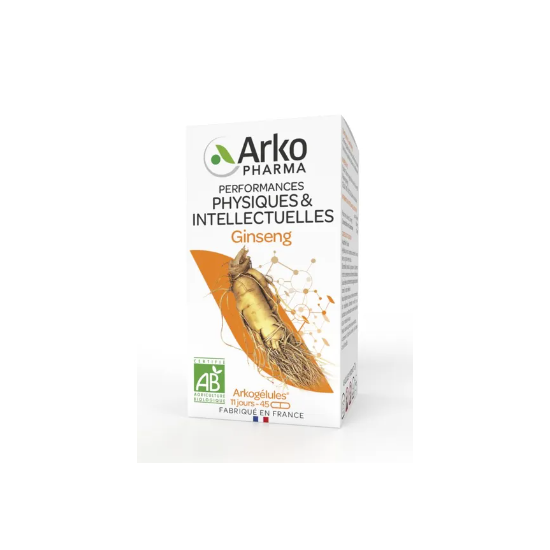 Arkopharma Arkogélules Ginseng Bio 45 gélules