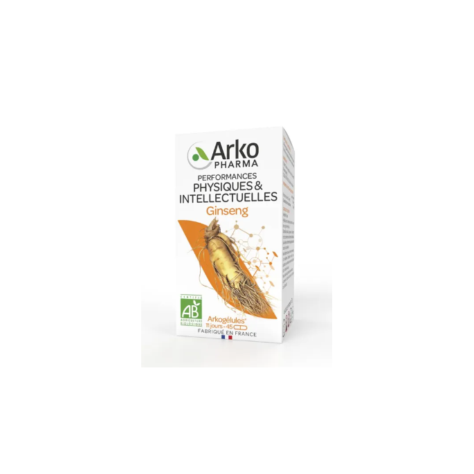 Arkopharma Arkogélules Ginseng Bio 45 gélules