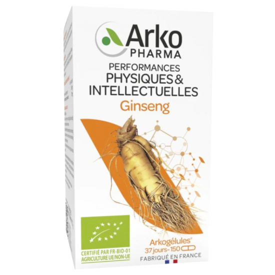 Arkopharma Arkogélules Ginseng 150 gélules