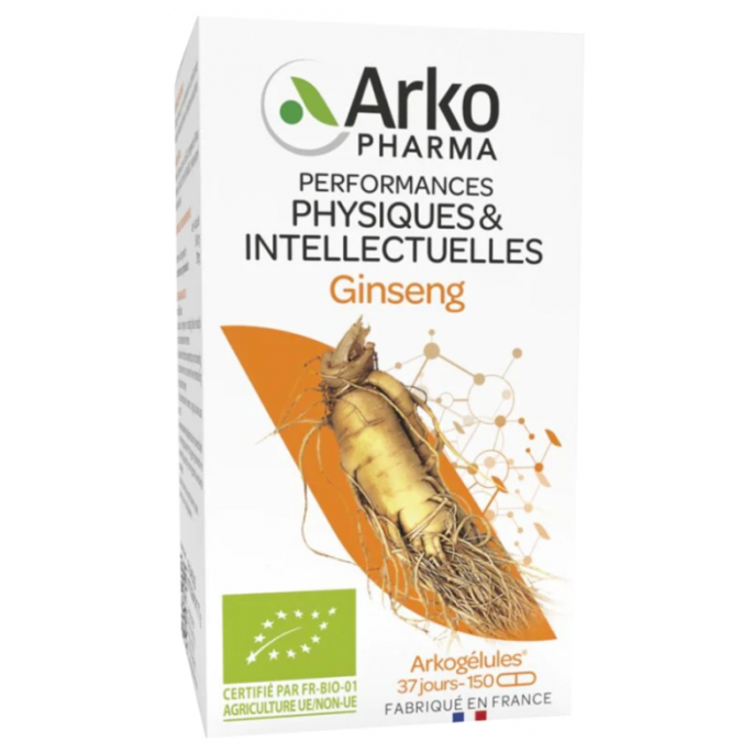 Arkopharma Arkogélules Ginseng 150 gélules