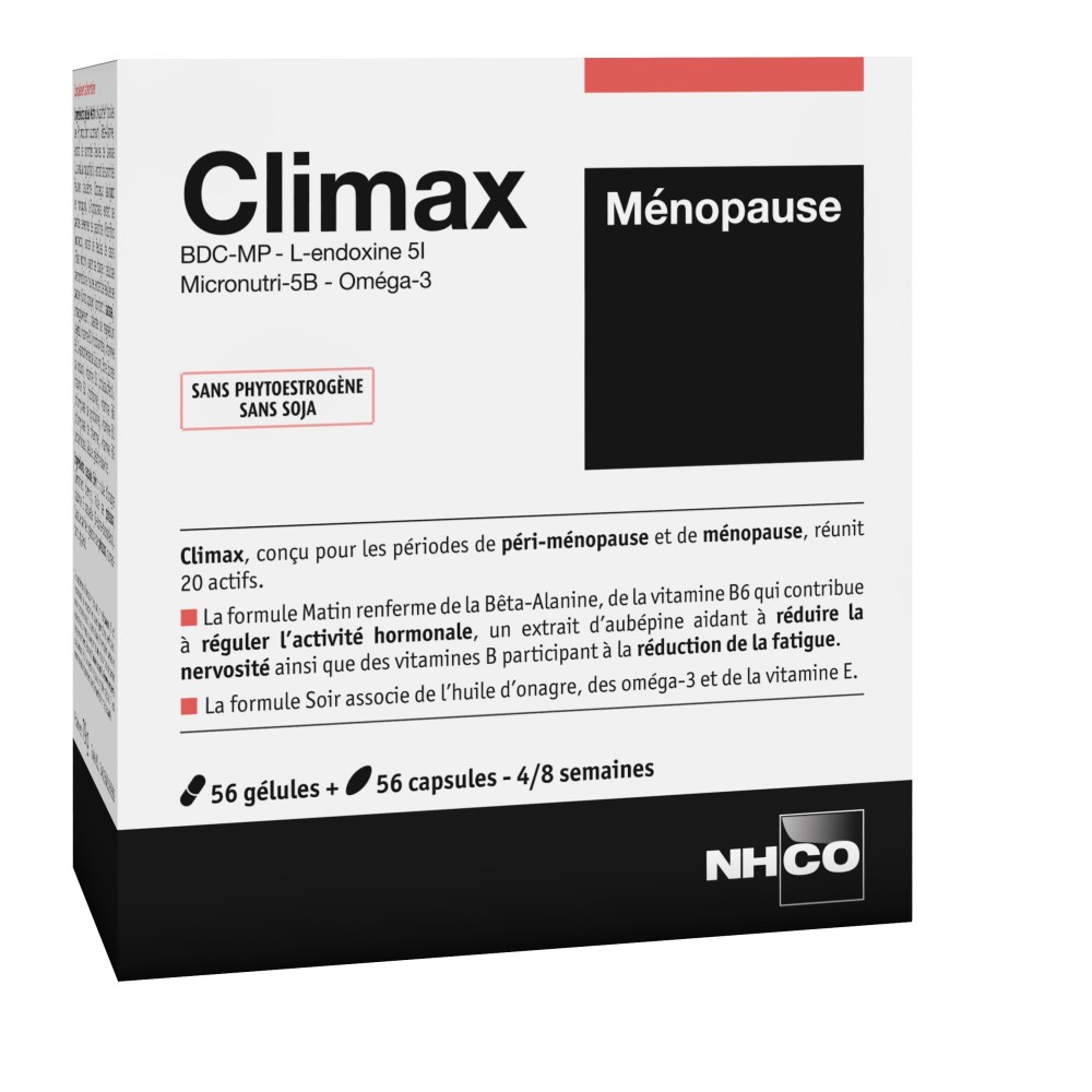 NHCO Climax Ménopause Gel & Capsules