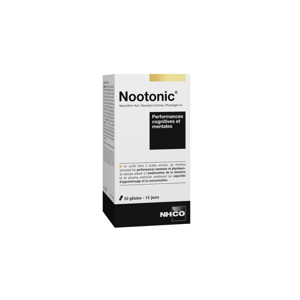 NHCO Nootonic Performance Mentale 50 gélules