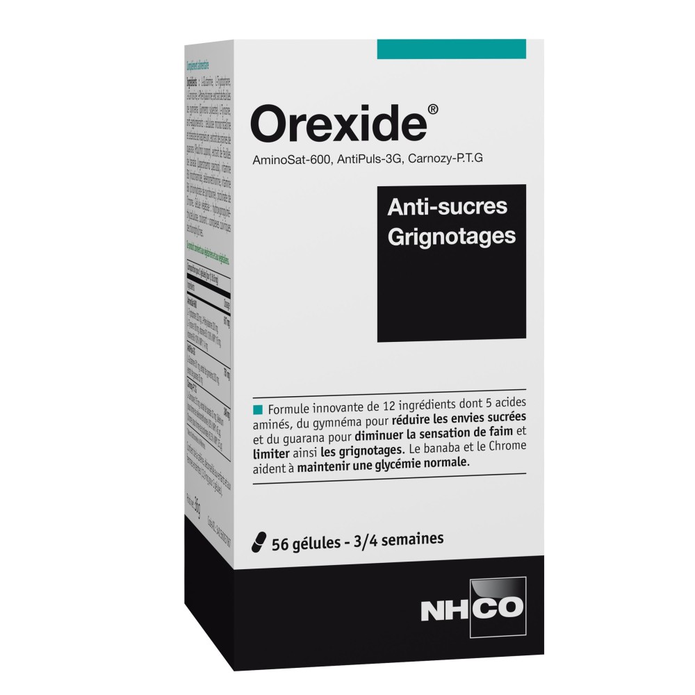 NHCO Orexide Coupe-Faim Sucre 56 gélules