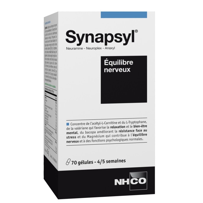 NHCO Synapsyl Équilibre Nerveux 70 gélules