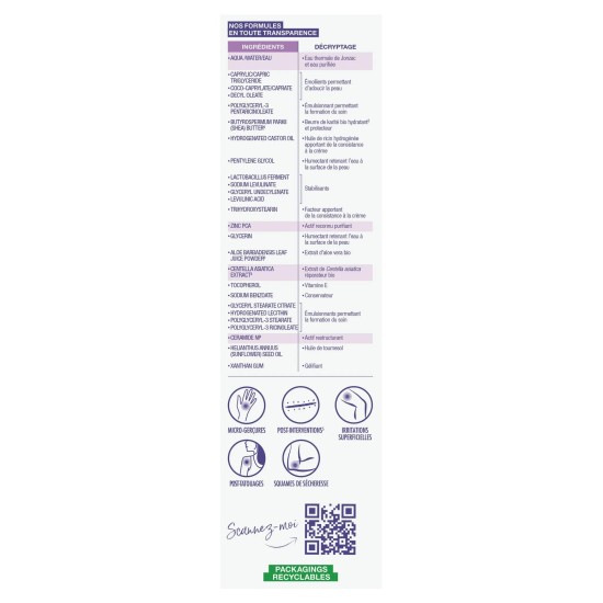 Jonzac Cica crème apaisante 100 ml