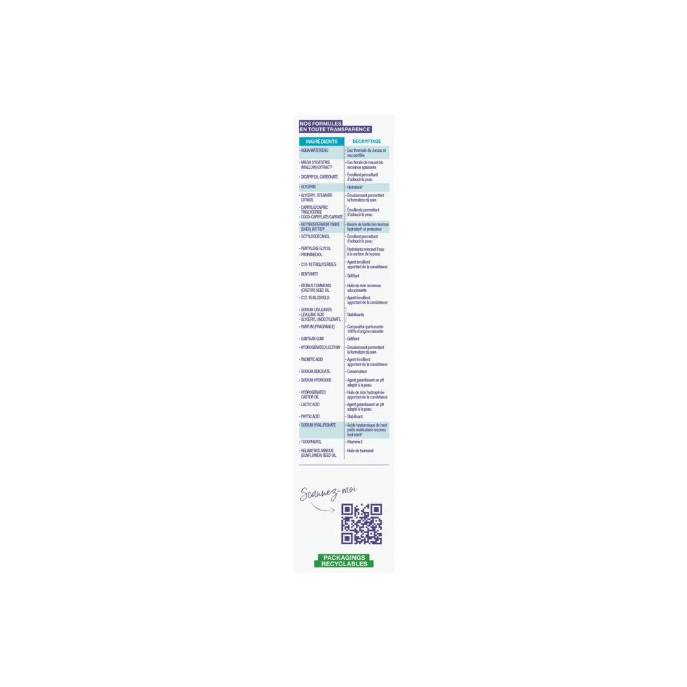 Jonzac crème riche 50 ml
