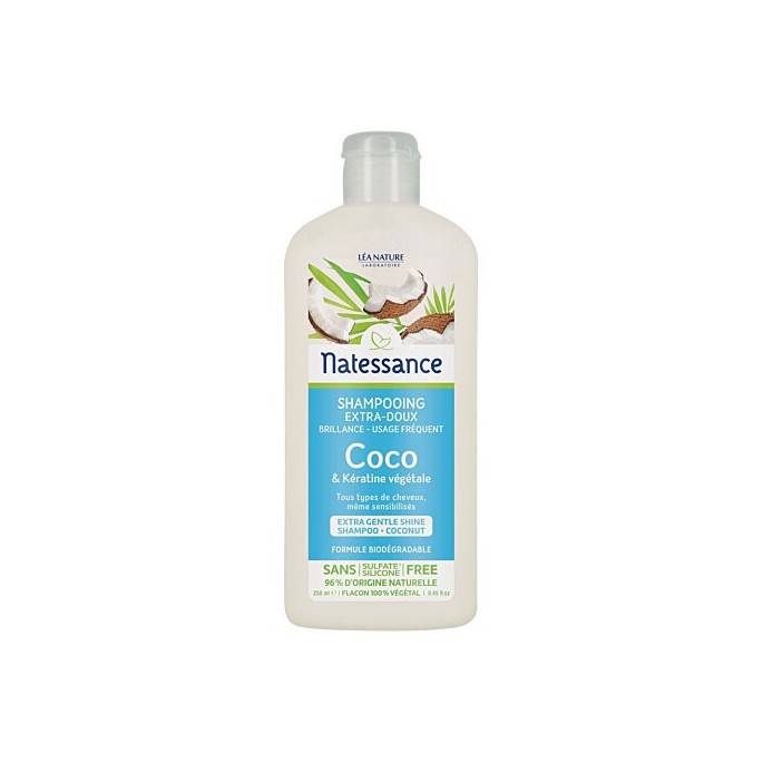 Natessance shampoing hydratant douceur 250 ml