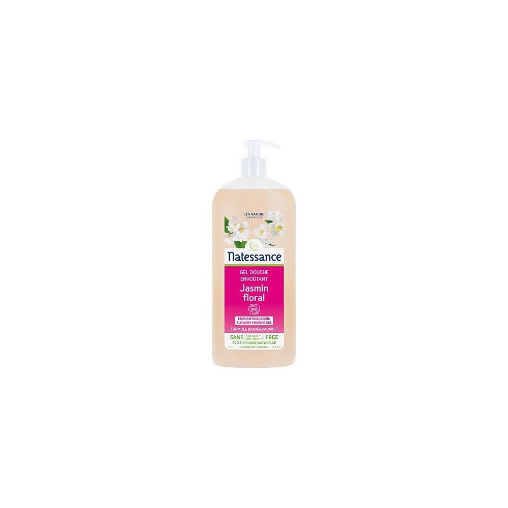 Natessance Gel Douche Envoûtant Jasmin 1 L
