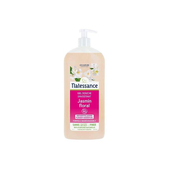 Natessance Gel Douche Envoûtant Jasmin 1 L