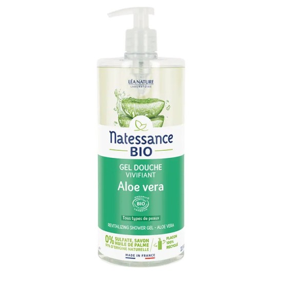 Natessance gel douche Aloe Vera 1 L