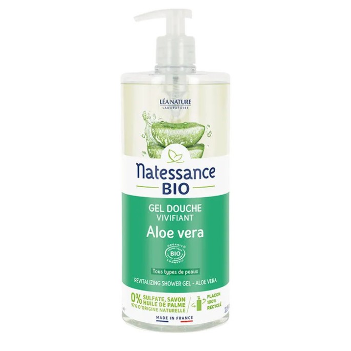 Natessance gel douche Aloe Vera 1 L