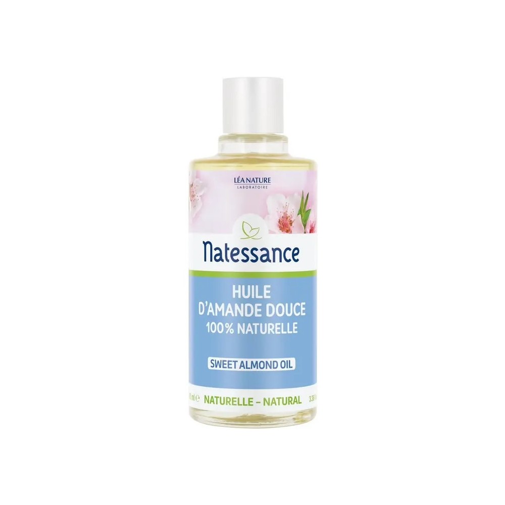 Natessance huile d'amande douce bébé 100 ml