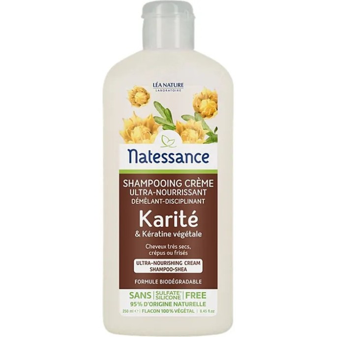 Natessance shampoing ultra-nourrissant karité