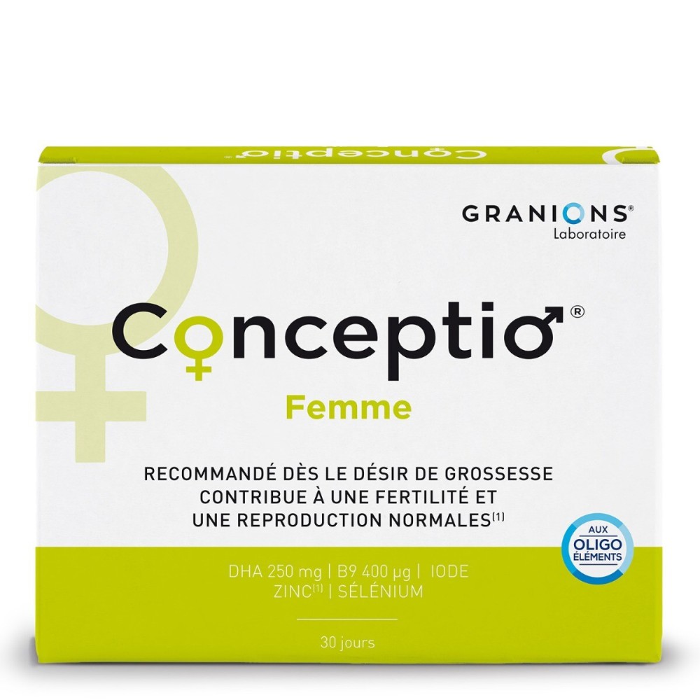 EA Pharma Conceptio Femme 30 gélules + 30 capsules