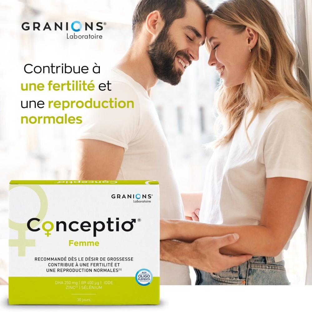 EA Pharma Conceptio Femme 30 gélules + 30 capsules