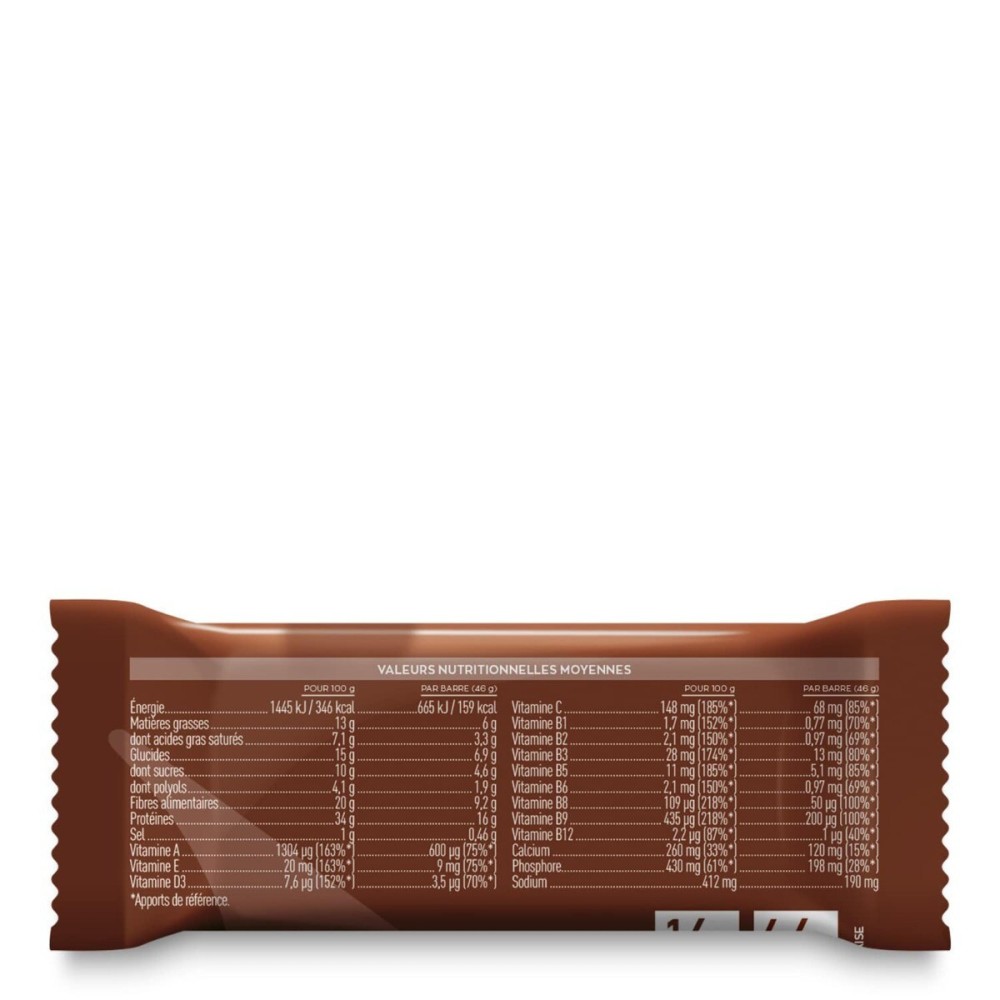 EA Pharma barre protéinée chocolat 46 g