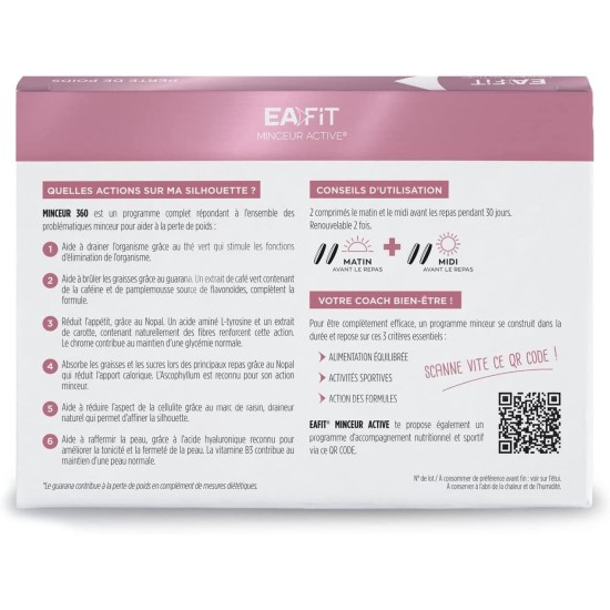 EA Pharma Minceur 360 120 gélules