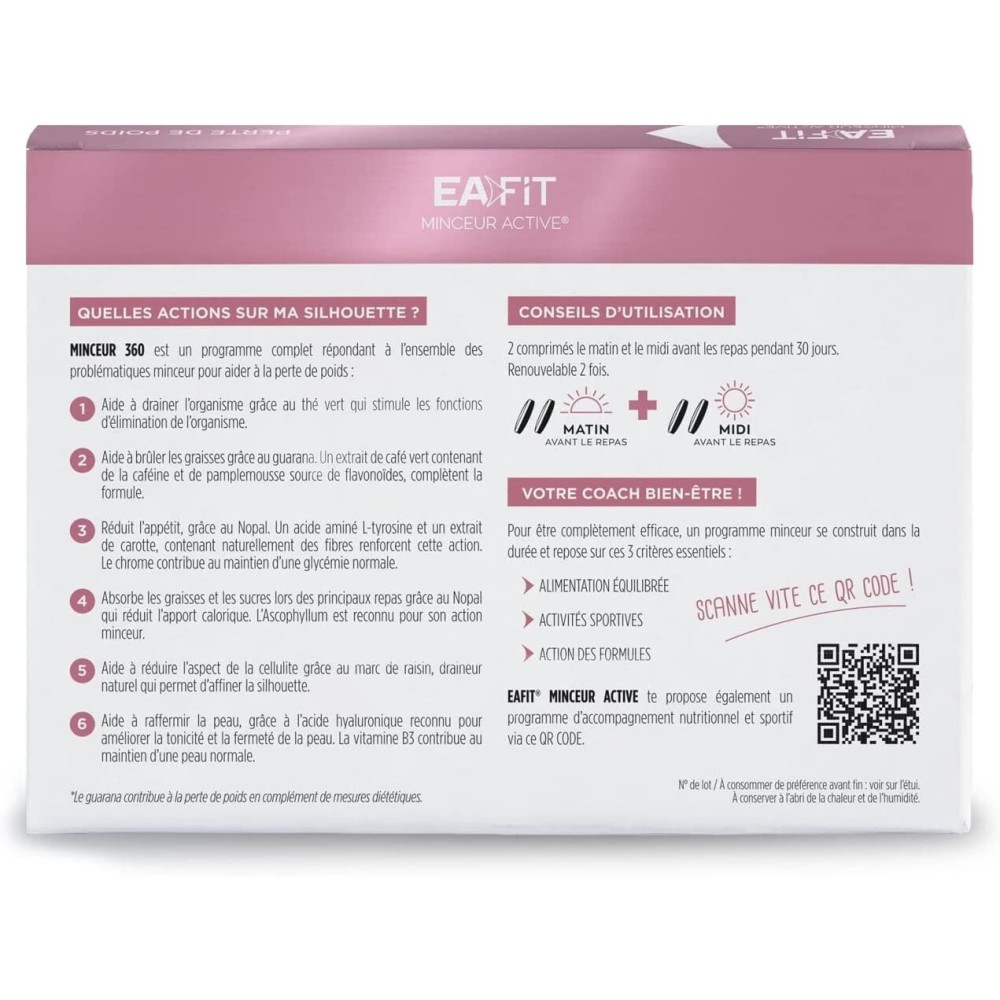 EA Pharma Minceur 360 120 gélules